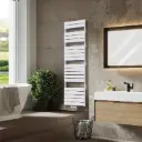 BOSTON Serie Badheizkörper 1800x500mm Weiß Mittelanschluss