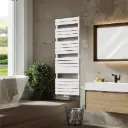 BOSTON Serie Badheizkörper 1800x600mm Weiß Mittelanschluss