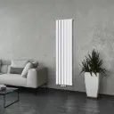 TOKYO Serie VertikalHeizkörper 1600x452mm Weiß Mittelanschluss