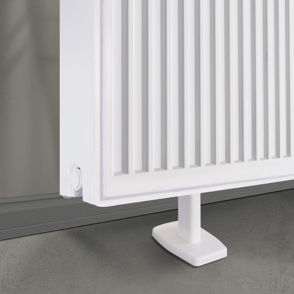 [KONSS60002] CONFORTA Floor Fixing Console for 600mm Height Radiators - Type 22&33 (2 piece set)
