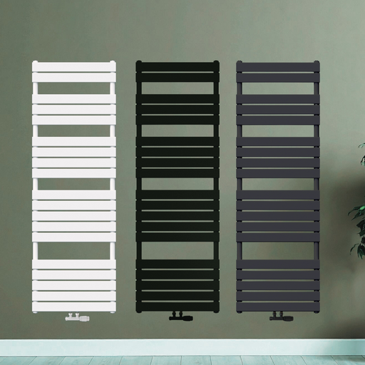 CONFORTA Design Bathroom Radiators - Bottom Middle Connection, Towel Radiator